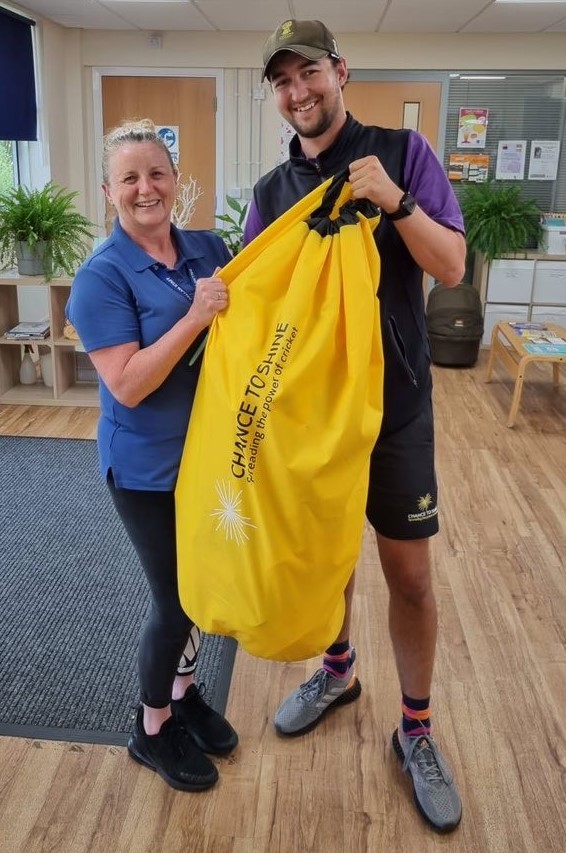 Chance to Shine Kit Bags Cheshire Cricket Board